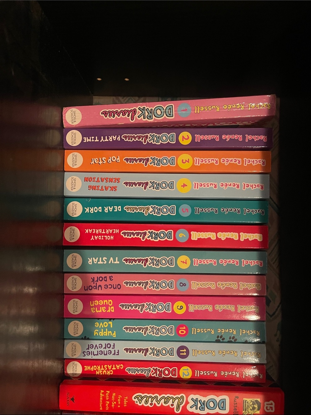 Dork Diaries books 1-12 and 15